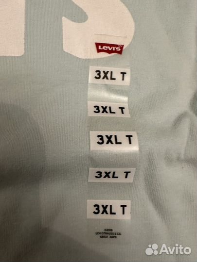 Футболка мужская Levis Оригинал 3XL T