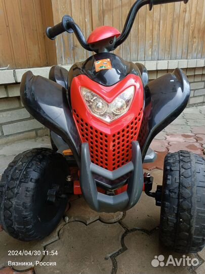 Аккумуляторный детский квадроцикл