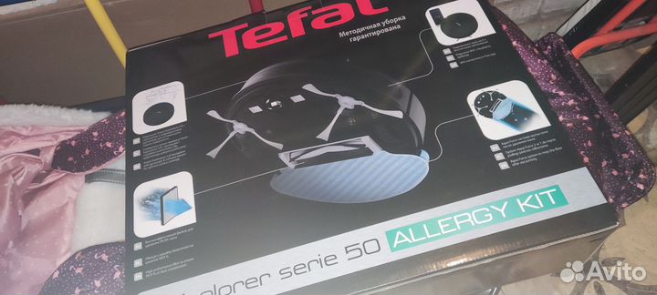 Робот пылесос tefal explorer serie 50