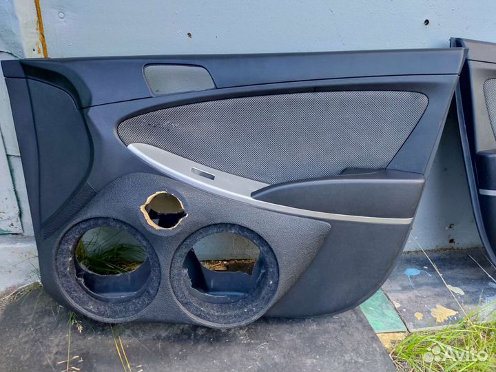 Дверные карты Solaris 1 рупор+20+20