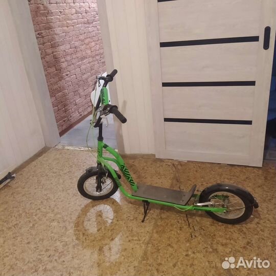 Самокат внедорожный на больших колёсах до 120 кг