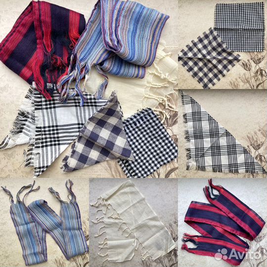 Лот шарфов для BJD 1/3