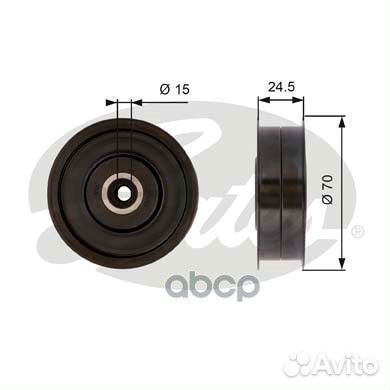 Ролик ремня приводного MB W203/204/211/251/221