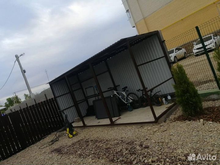 Изготовление и монтаж навесов