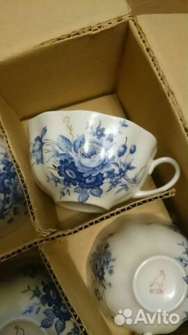 Чайный сервиз фарфор Дулево с хранения