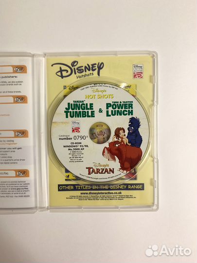 Disney Hotshots Tarzan заруб лицензия DVD-box