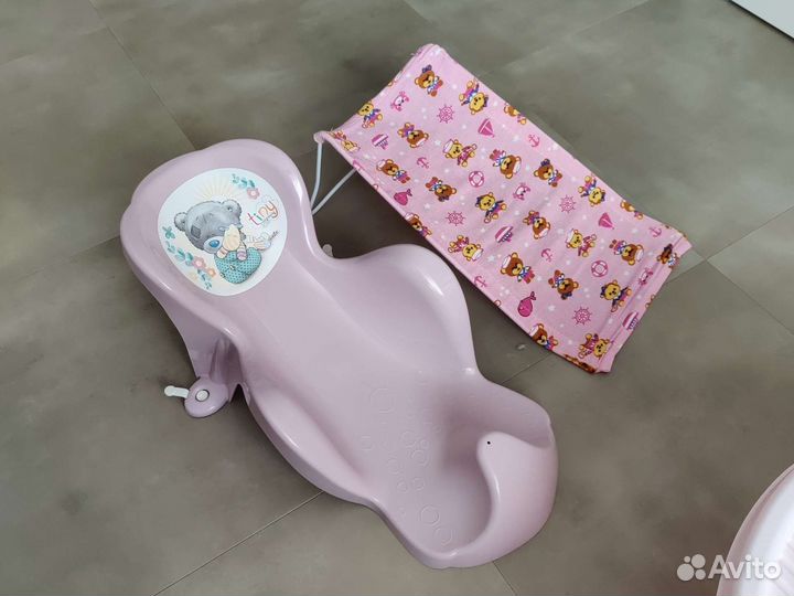 Ванночка для купания с горкой