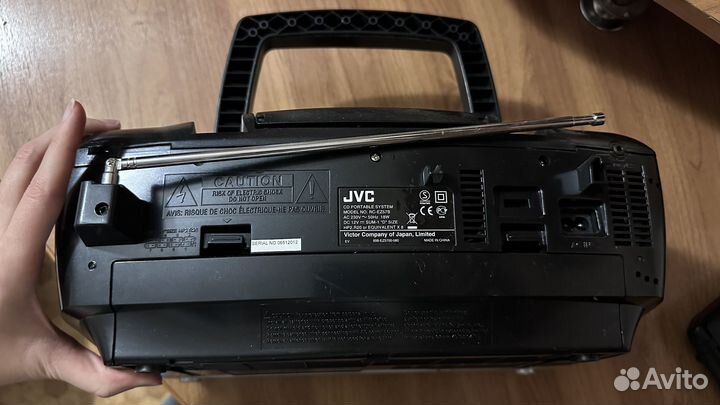 Аудиомагнитола Jvc RC-EZ57B