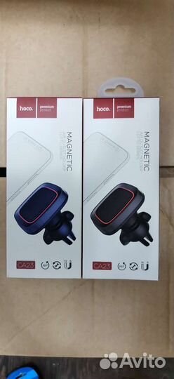 Держатель в автомобиль Hoco CA23 магнитный черный