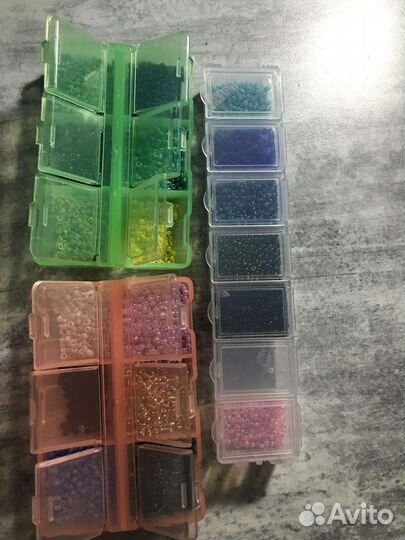 Бисер, бусины, фурнитура