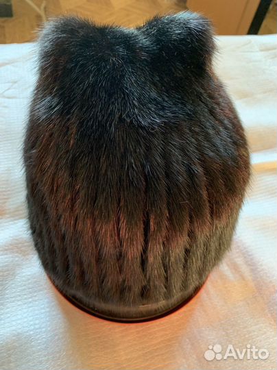 Шапка норковая, новая