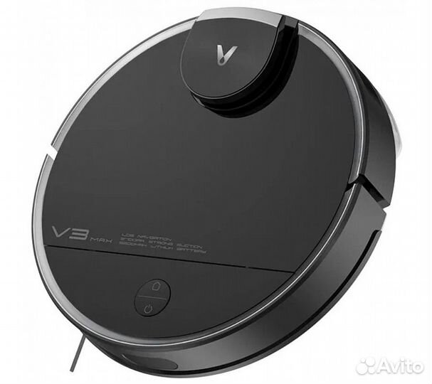 Робот-пылесос Viomi Robot Vacuum V3 Max, чёрный
