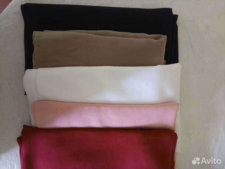 Шелковая натуральная ткань СССР