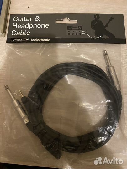 Guitar&Headphone Cable TC-helicon
