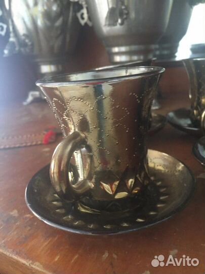 Золотой кофейный сервиз