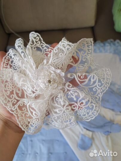 Комплект на выписку для мальчика зима