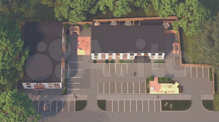 1-к. квартира, 50,4 м², 1/2 эт.