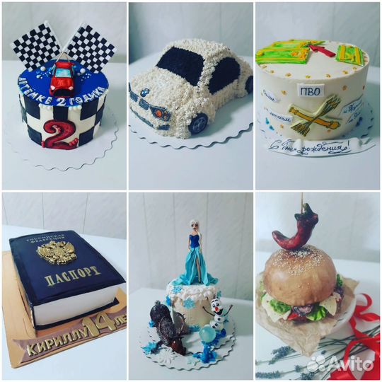 Изготовление тортов на заказ