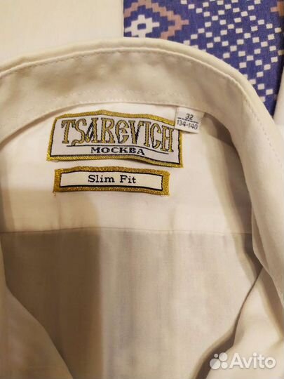 Рубашка для мальчика 134 140