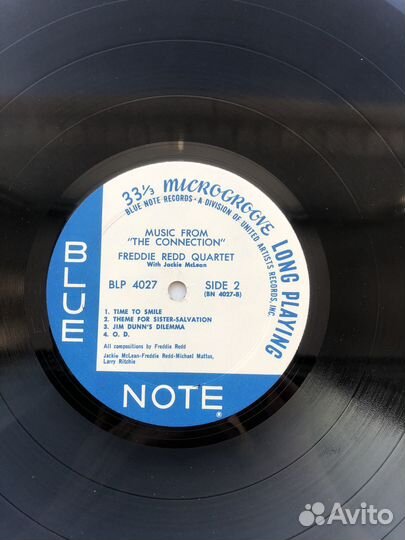 LP Freddie Redd Quartet With J. McLean - The Music