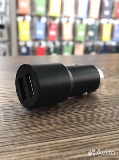 Адаптер автомобильный 2A Dual-USB AAA
