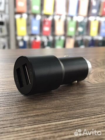Адаптер автомобильный 2A Dual-USB AAA