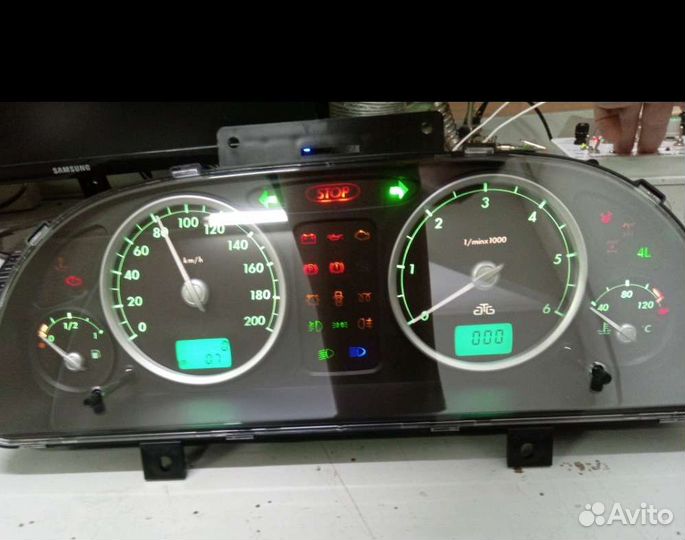 Приборная панель газель