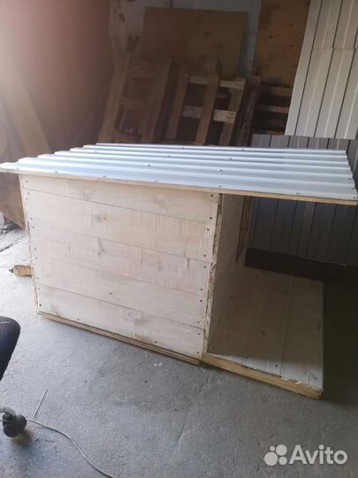 Будка для собаки утепленная