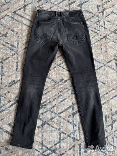 Джинсы Tom Tailor Josh 30/34 Regular Slim (Чёрно-С