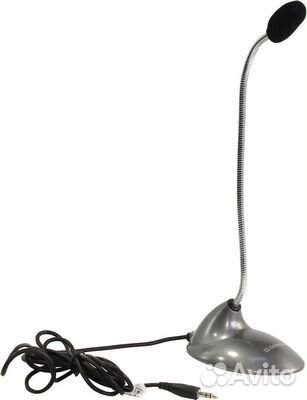 Микрофон Defender 64111 серый MIC-111, кабель 1,5
