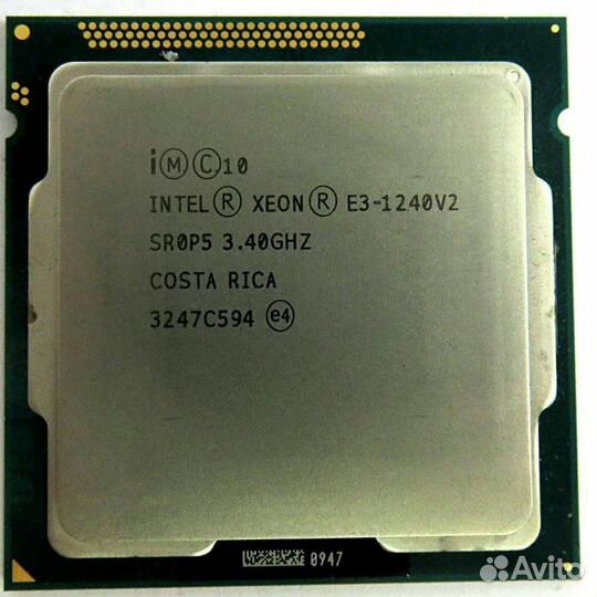 Intel Xeon E3 1240 v2