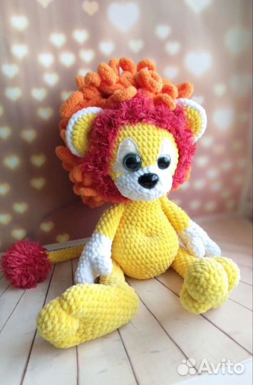 Мягкая игрушка новая (львёнок, тигр, зайка)