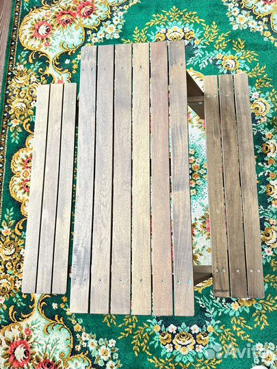 Скамейка со столиком IKEA (детская)