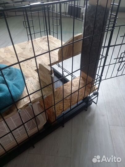 Клетка двухдверная для собак, кошек и грызунов