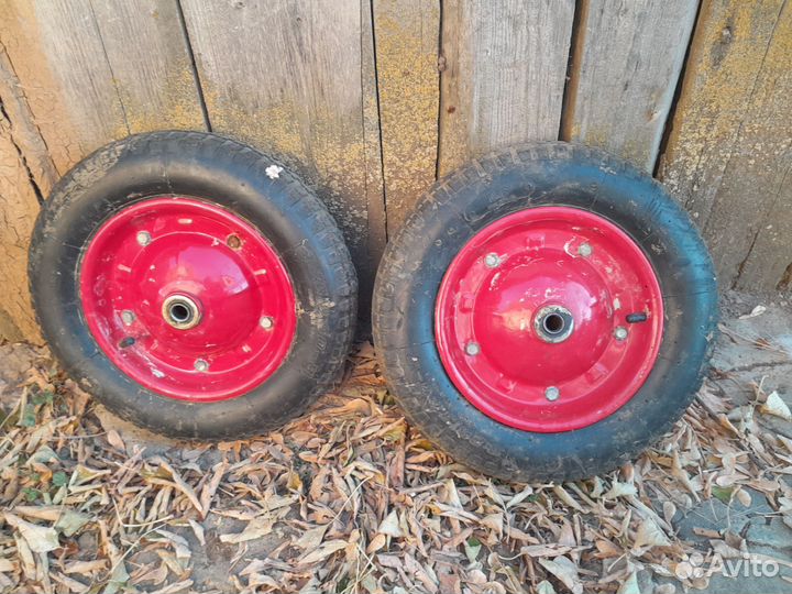 Колеса для садовой тачки