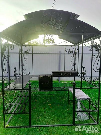 Мангал кованый для дачи