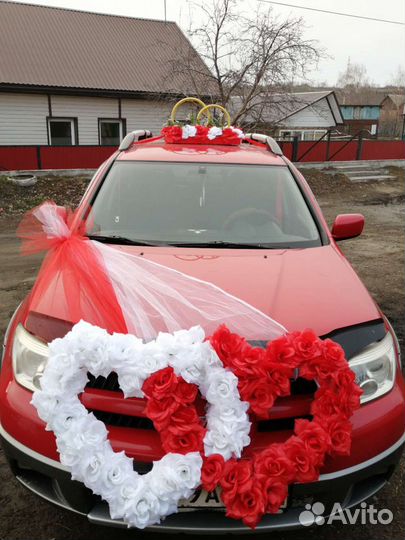 Свадебные украшения на машину