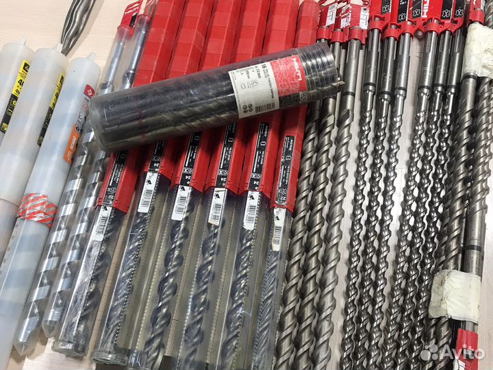Hilti и Bosch буры