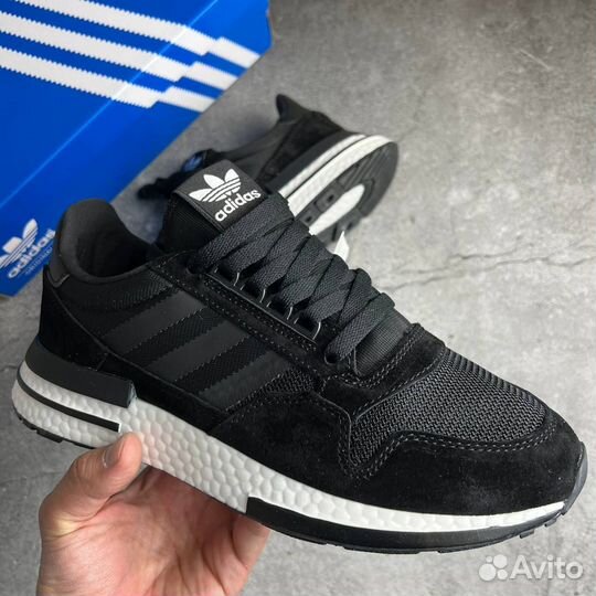 Кроссовки Adidas ZX 500 RM Black (41-45)