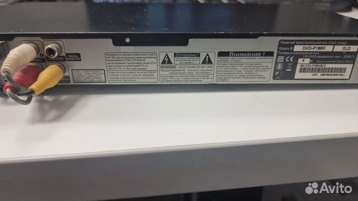 Видеомагнитофон samsung DVD-P186K с караоке