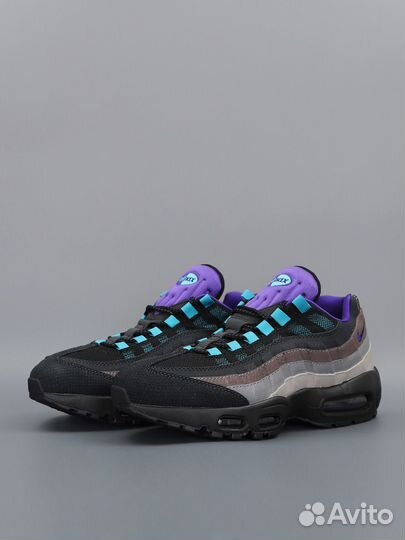 Кроссовки nike air max 95 black grape