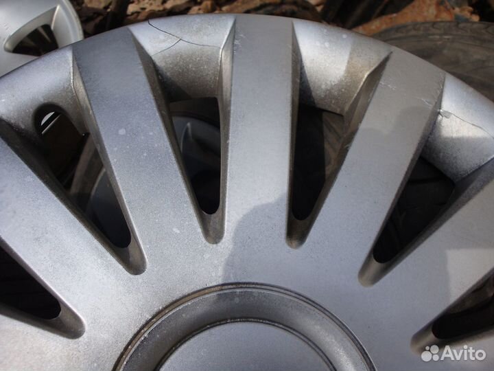 Пара колпаков хром Sail 16R