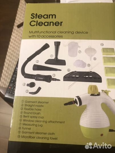 Пароочиститель Clever с аксессуарами