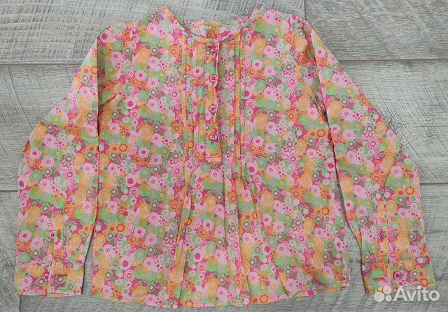 Рубашка для девочки р.116-122