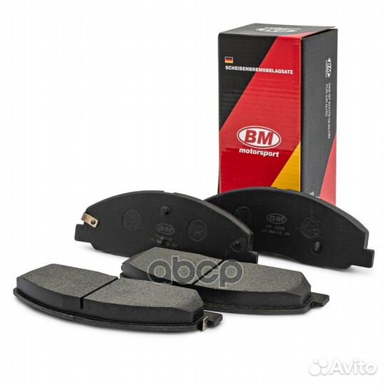 Колодки тормозные дисковые FD2006 FD2006 BM-Mot