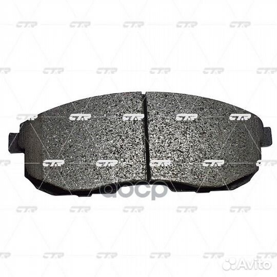 Колодки тормозные перед. с инд.износа nissan JU