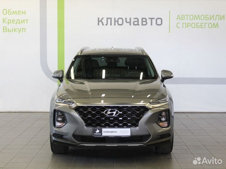 Hyundai Santa Fe 2.2 AT, 2018, 97 678 км