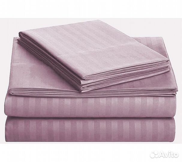 Постельное белье GoodNight Страйп-сатин дуэт (с на