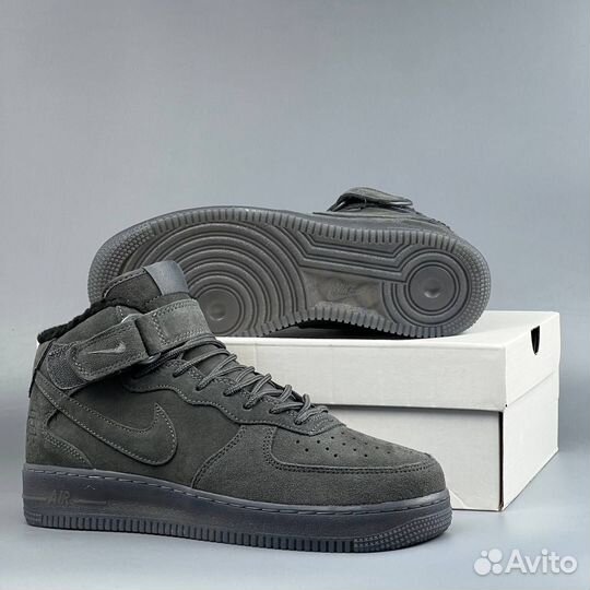 Кроссовки Nike Air Force 1 Зима с мехом