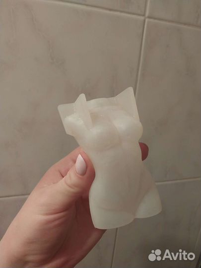 Силиконовая форма для свечей мыла гипса